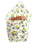 *Beeswax wraps XXL Bread Wrap | Lemons