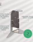 Nickel Single Bottle Holder