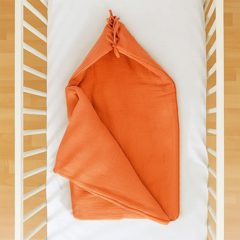 nid ange fraise en coton bio papate bebe rouge gots 6mois