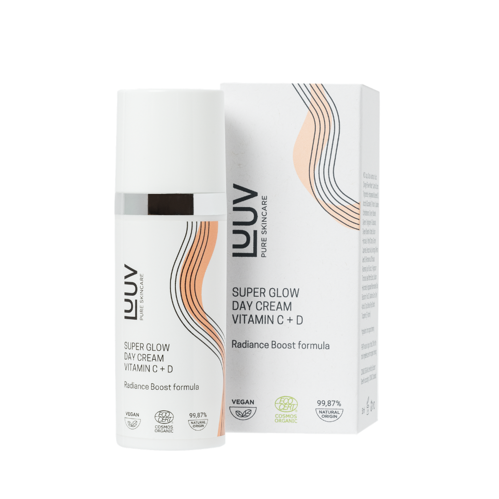 LUUV Vitamin C + D Cream – Radiance & Elasticity Booster by LUUV at www.brixbailey.com
