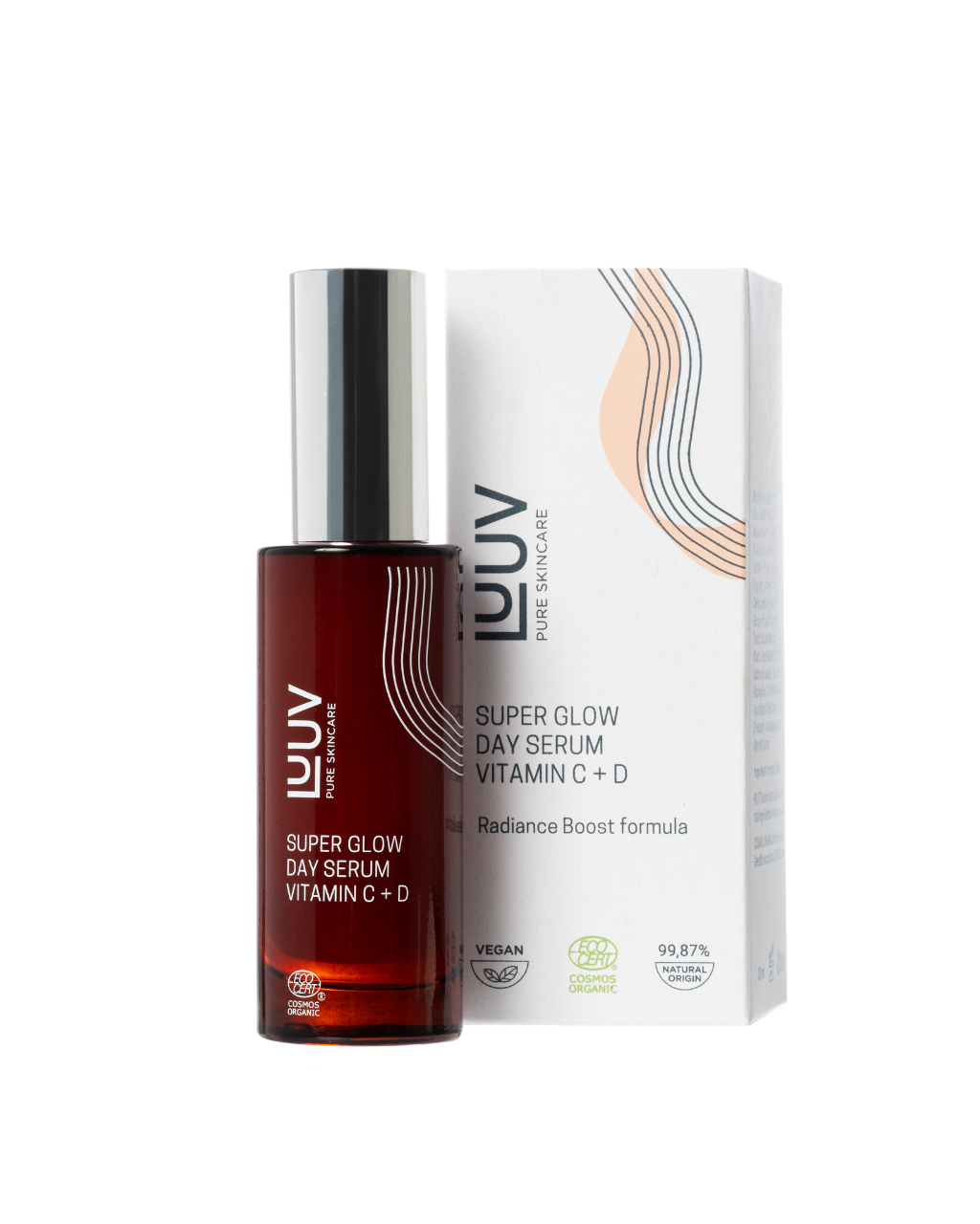 Radiant Skin Vitamin C + D Serum – Boosts Elasticity &amp; Hydration by LUUV at www.brixbailey.com