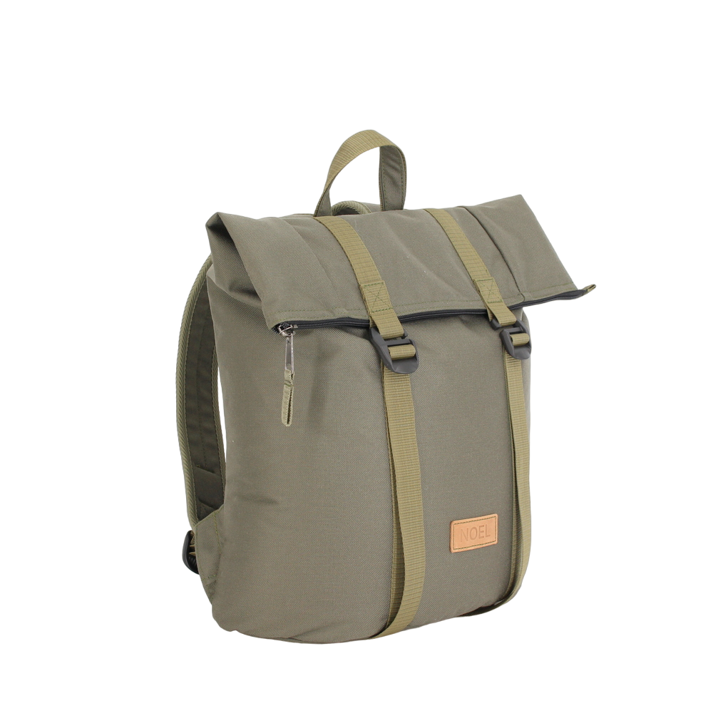 Zip Backpack with G Hook Khaki