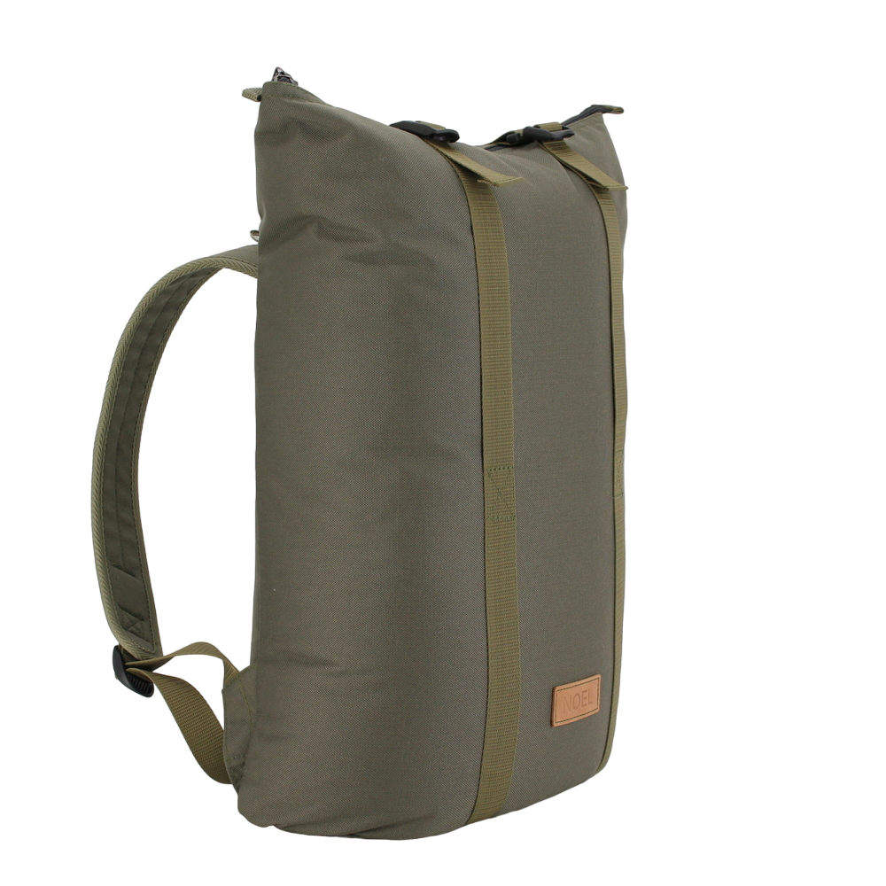Zip Backpack with G Hook Khaki