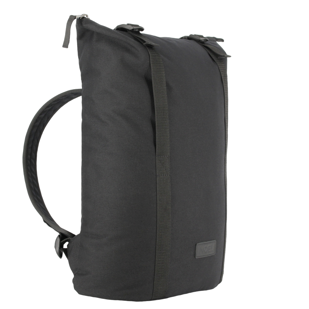 Black Zip Backpack with G Hook Closure