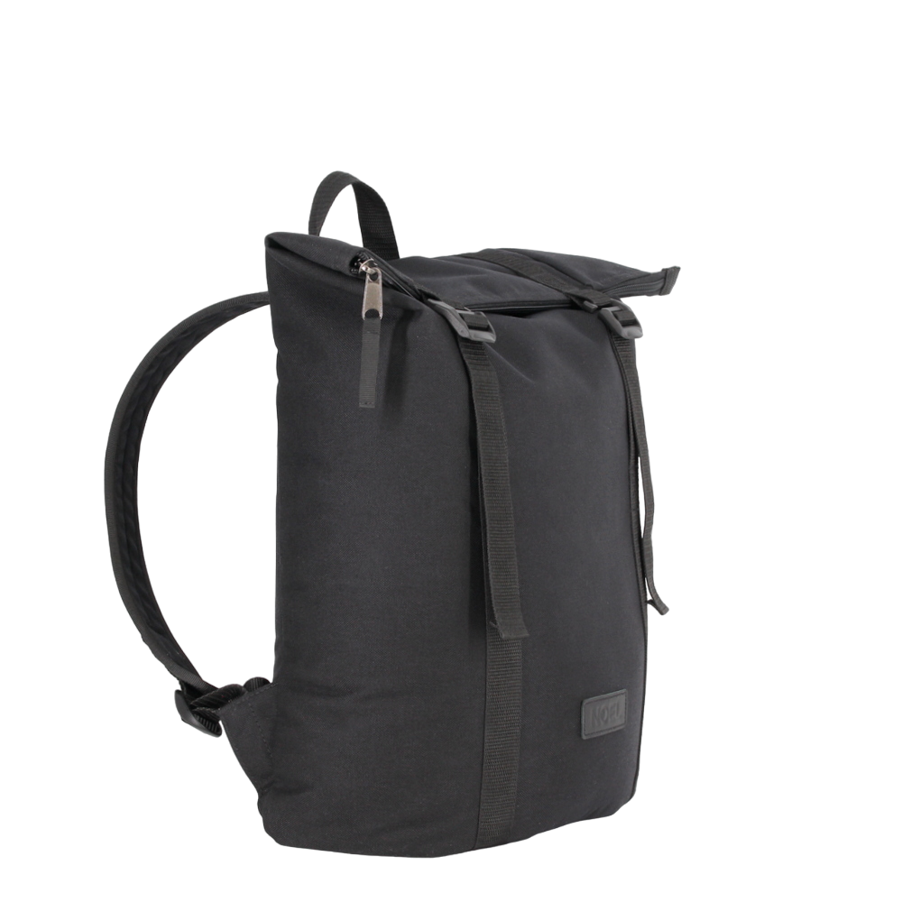 Black Zip Backpack with G Hook Closure