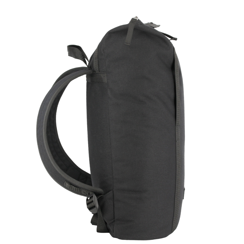 Black Zip Backpack with G Hook Closure