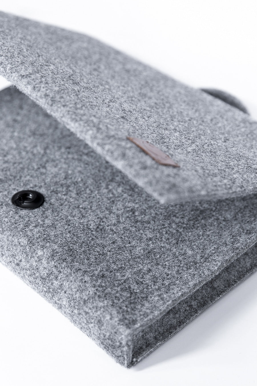 Grey Minimalist Laptop Briefcase