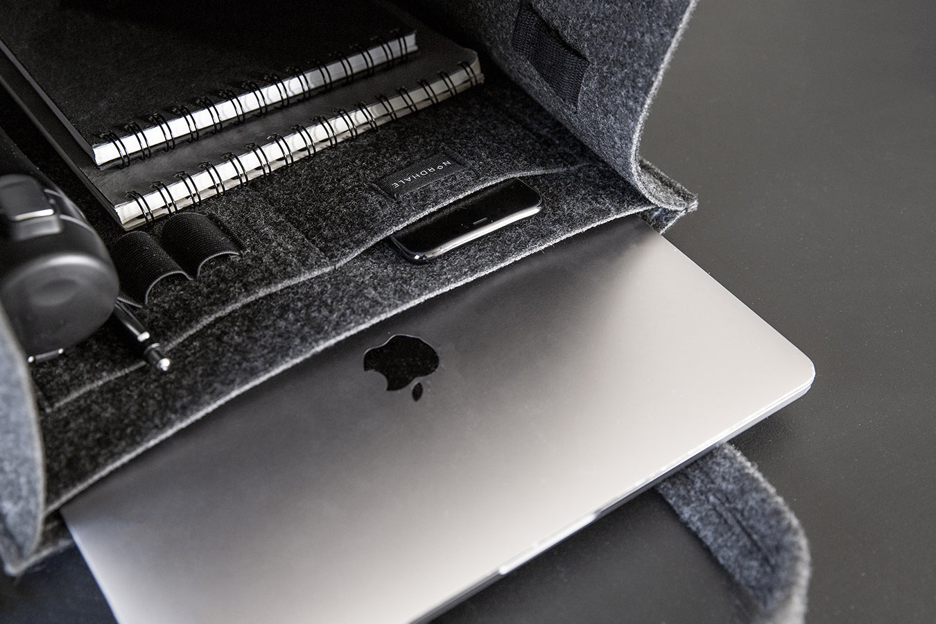 Black Office Shoulder Bag for Daily Commute