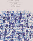 No.057 - Nordic Blues - Vintage Archive Poster Prints