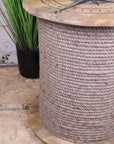 Noreya Rope Reel Nautical Table Compass Top