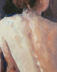 Nude I Framed Canvas Print