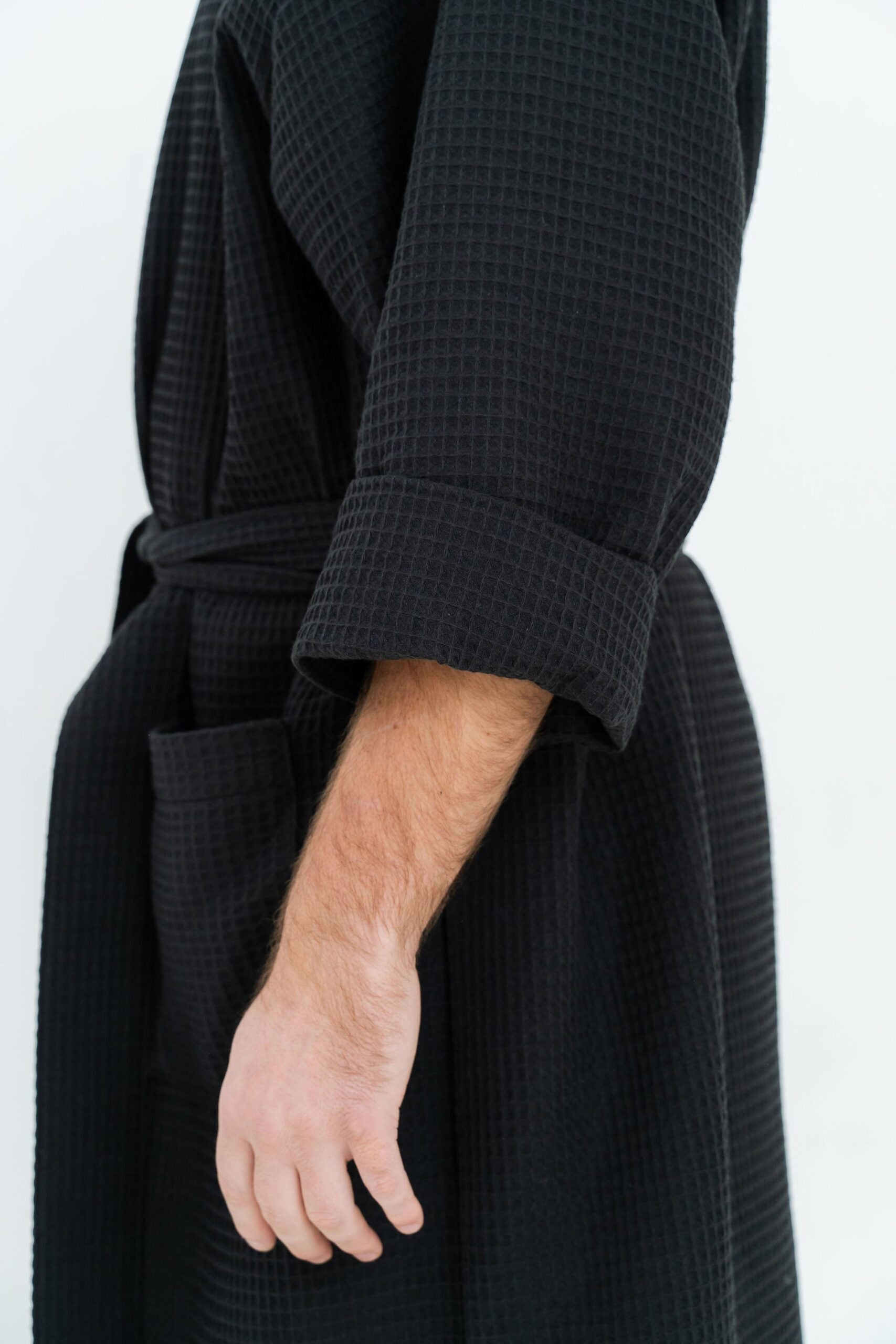Waffle Cotton Robe for Men