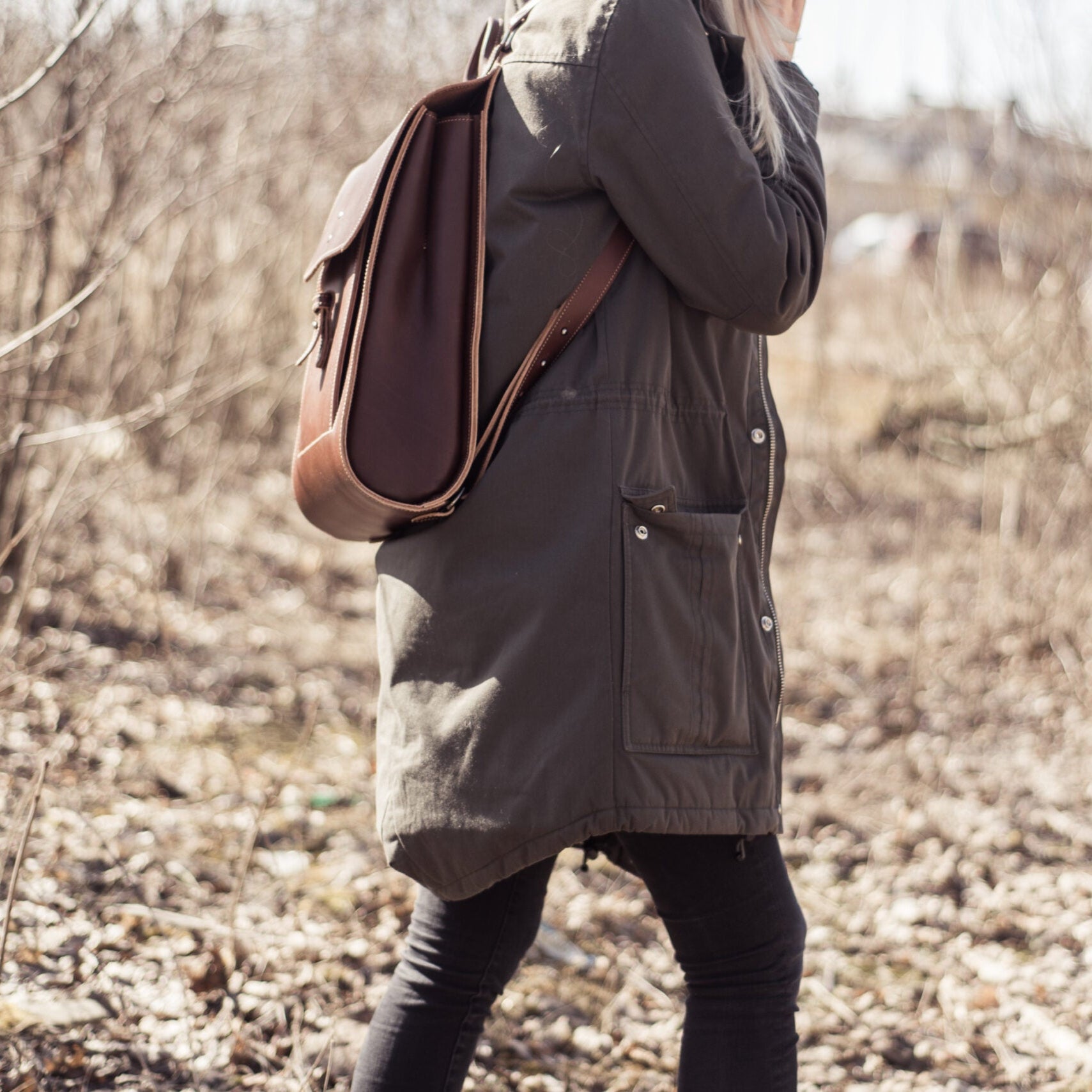 Versatile Leather Rucksack – Stylish &amp; Eco-Friendly by Craftory at brixbailey.com