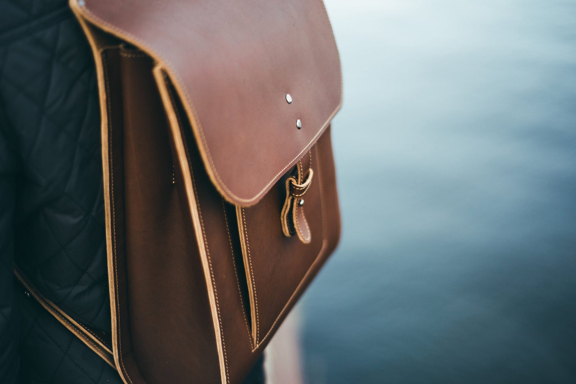 Great Rucksack in Cognac Leather