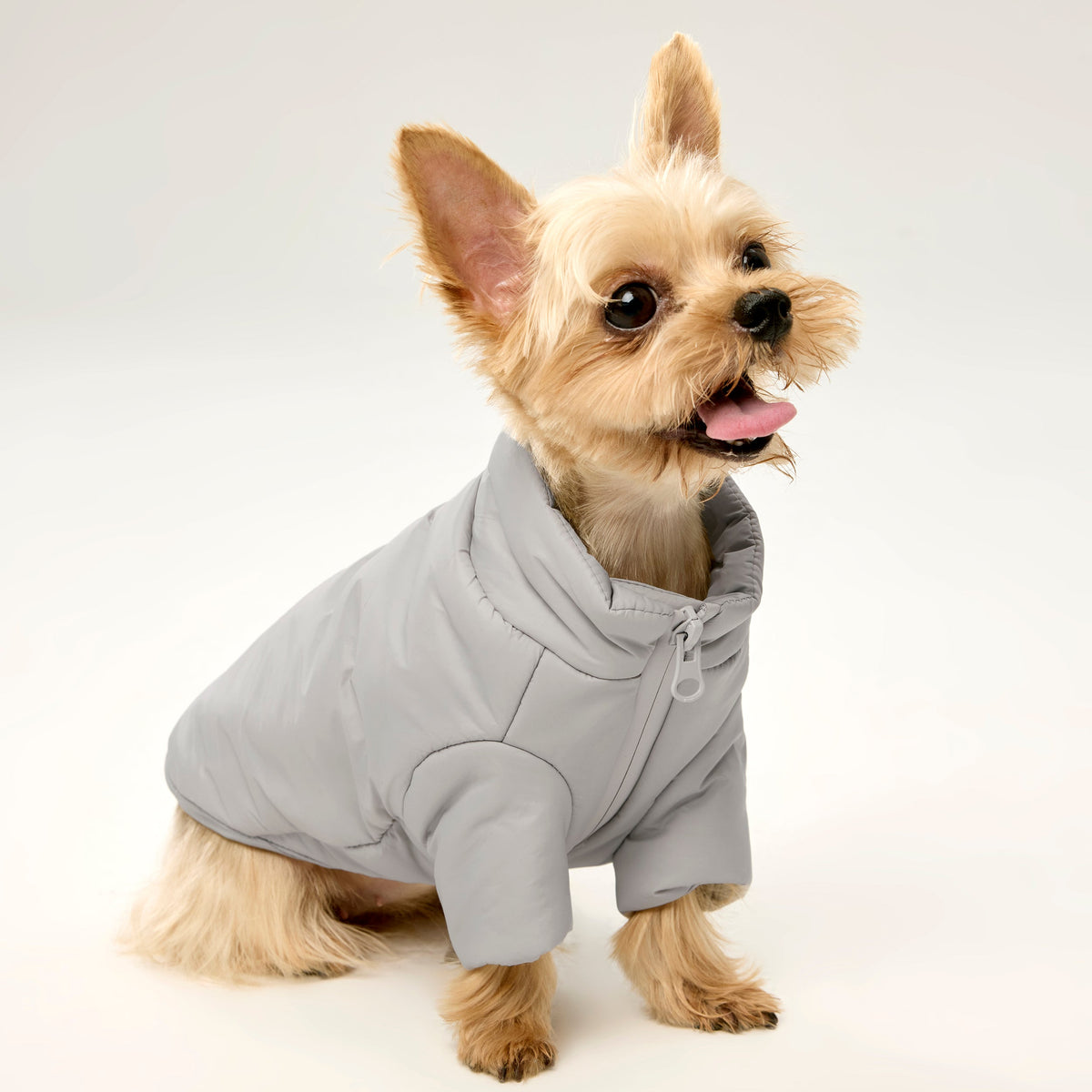 Zip Up Puffer Jacket