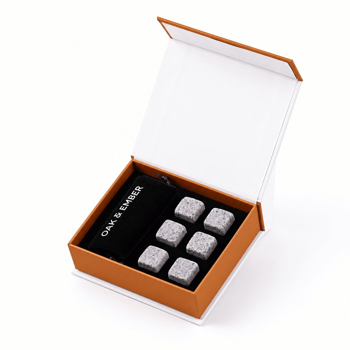 Whisky Stones | Granite Chilling Stones Gift Set