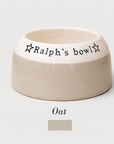 Personalised Ear Free Cocker Spaniel Bowl