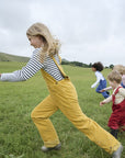 Ochre Chunky Cord Dungarees