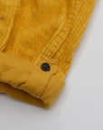 Ochre Chunky Cord Dungarees