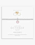 Rose Quartz Jewellery Set | Gemstone Bracelet and Ring