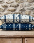 Odette Rectangular Cushion - Indigo