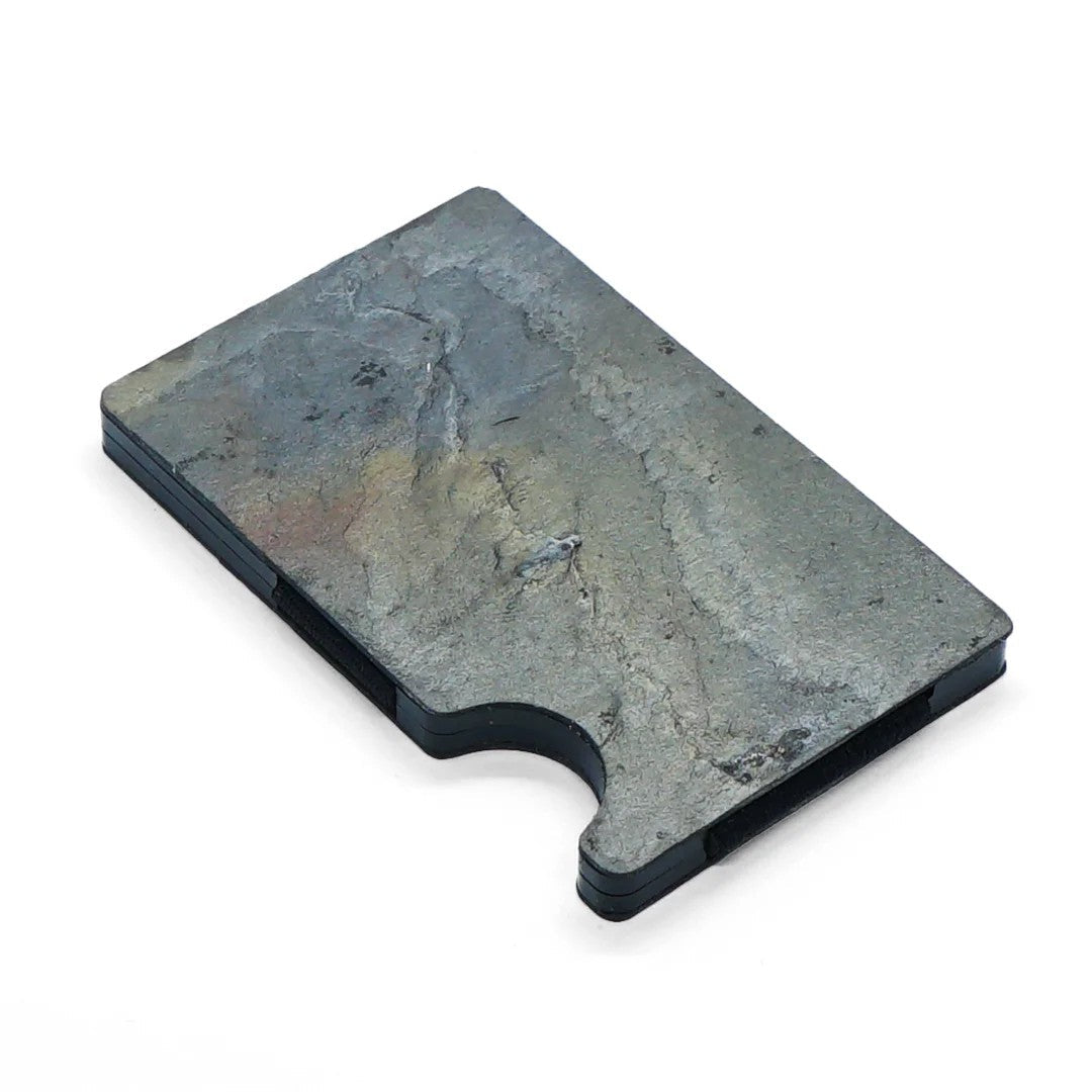 Discover the Unique Öine Arktika Slate Stone Cardholder - Sophisticated &amp; Eco-Friendly by Seif Design at www.brixbailey.com