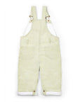 Olive Seersucker Dungarees