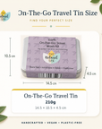 Citrus Mini Travel Wash Kit | Natural “On the Go” Shampoo,  Conditioner & SoapSet | Vegan, Plastic-Free Hair Care | Perfect Travel Gift
