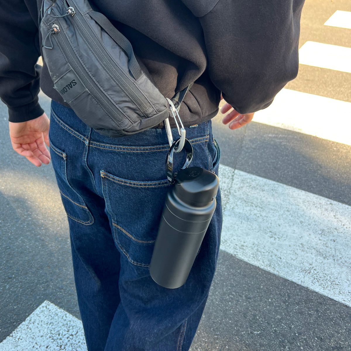 Ora Insulated Water Bottle - 950ml | Black