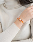 Snow Regent Cord Bracelet