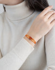 Red Soho Cord Bracelet
