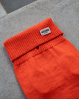 Lava Orange British Wool Dog Jumper