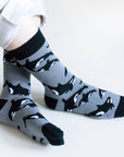 Save the Orcas Bamboo Socks
