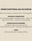 Order Eau de Parfum | Clarify the Mind & Expand Thought 100ml