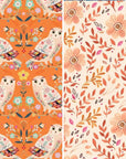 *Set of 3 Handmade Beeswax Wraps | Owls