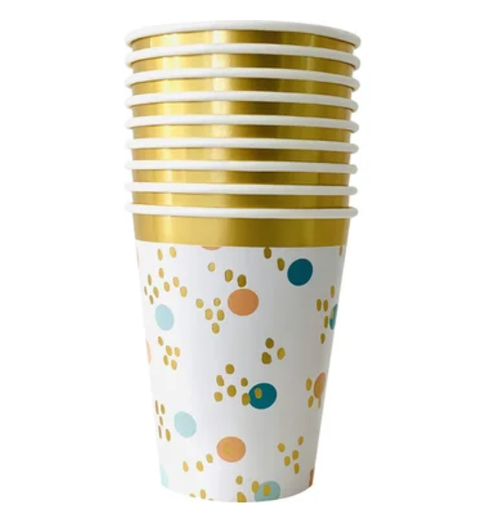 Ma Fete Fun Fair Line Mini Tableware Bundle, Cotton Candy