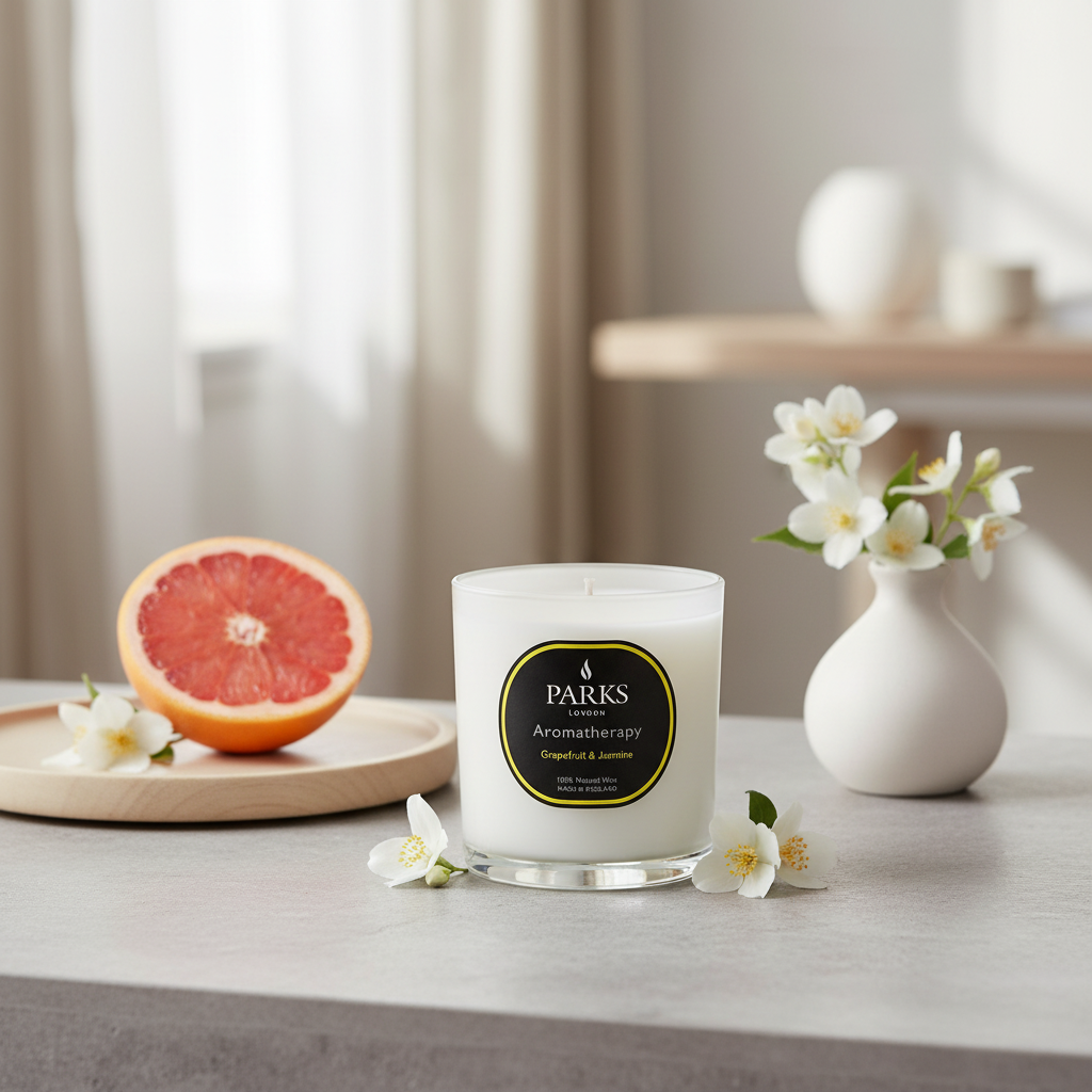 GRAPEFRUIT &amp; JASMINE CANDLE 220G