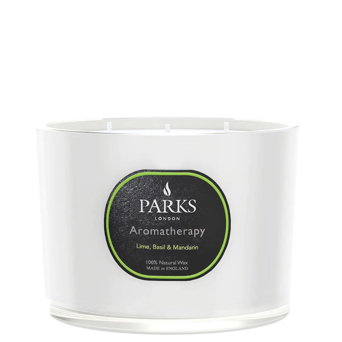 LIME, BASIL &amp; MANDARIN CANDLE 3 WICK 350G