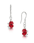 Poppy Teardrop Dangle Drop Earrings