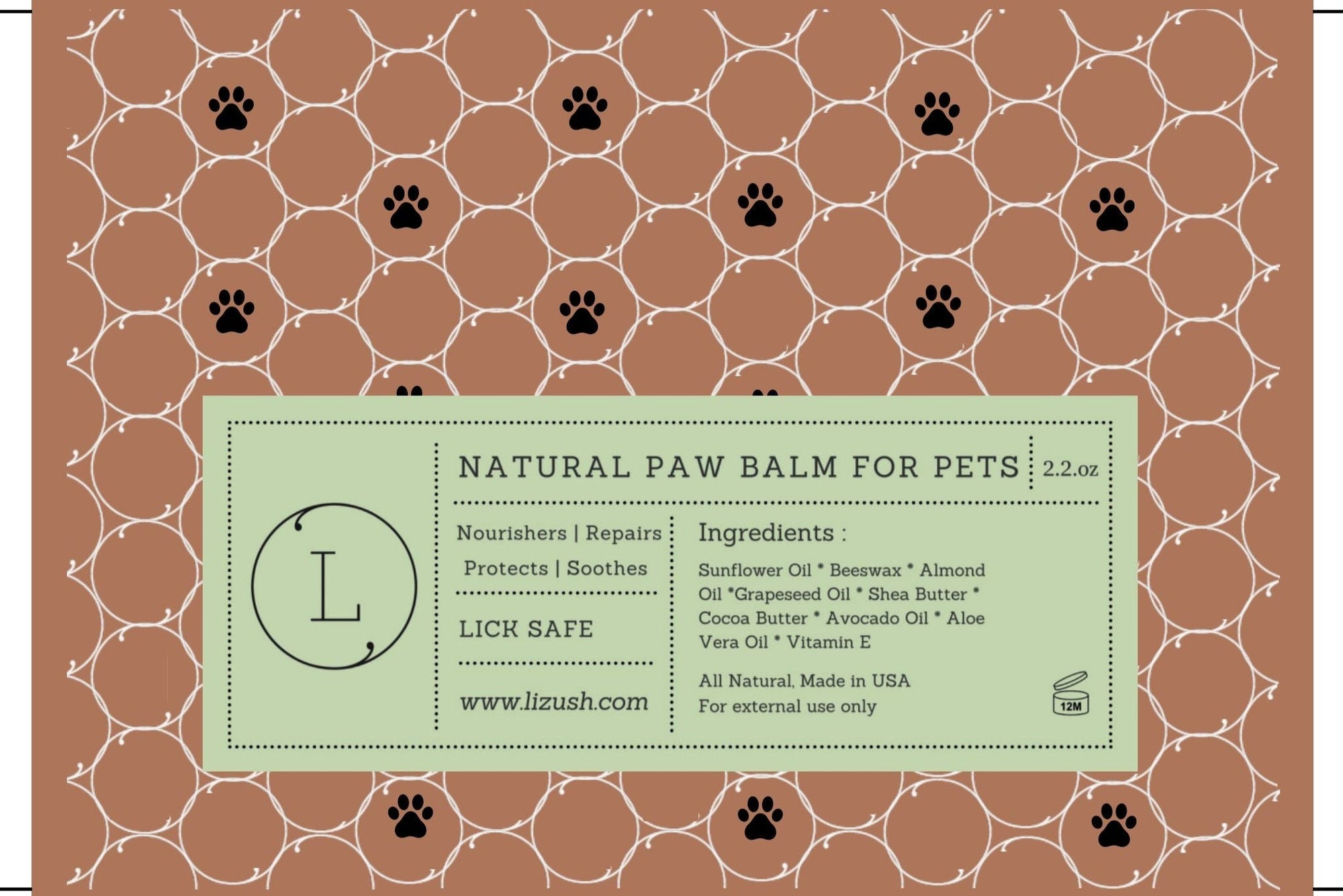 Natural Paw Balm for PETS-3