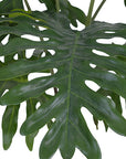 3' Faux Tropical House Plant, Potted Philodendron