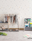MAMOI® Libreria verticale per bambini, Porta libri in legno naturale, Scaffale librerie bambino, Mobile bambini montessoriana design moderno scandinavo-5