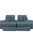 Medium Modular Sofa for Kids in Turquoise