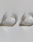 Silver Steed Hoofnail Stud Earrings
