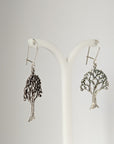 Silver Steed Fruit Tree Dangling Earrings