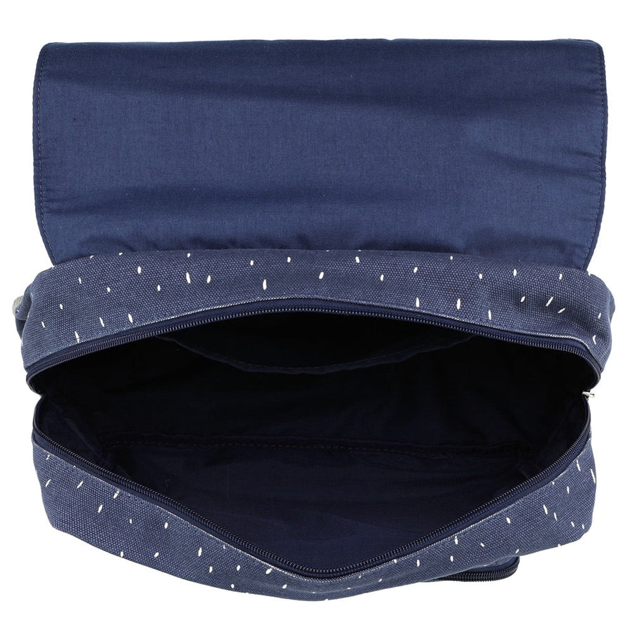 Children's Cotton Backpack - Water-Repellent, Adjustable Straps
