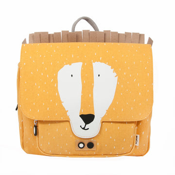 Cute Kid's Cotton Backpack with Compartments