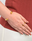 Jelani Recycled Brass Bangle