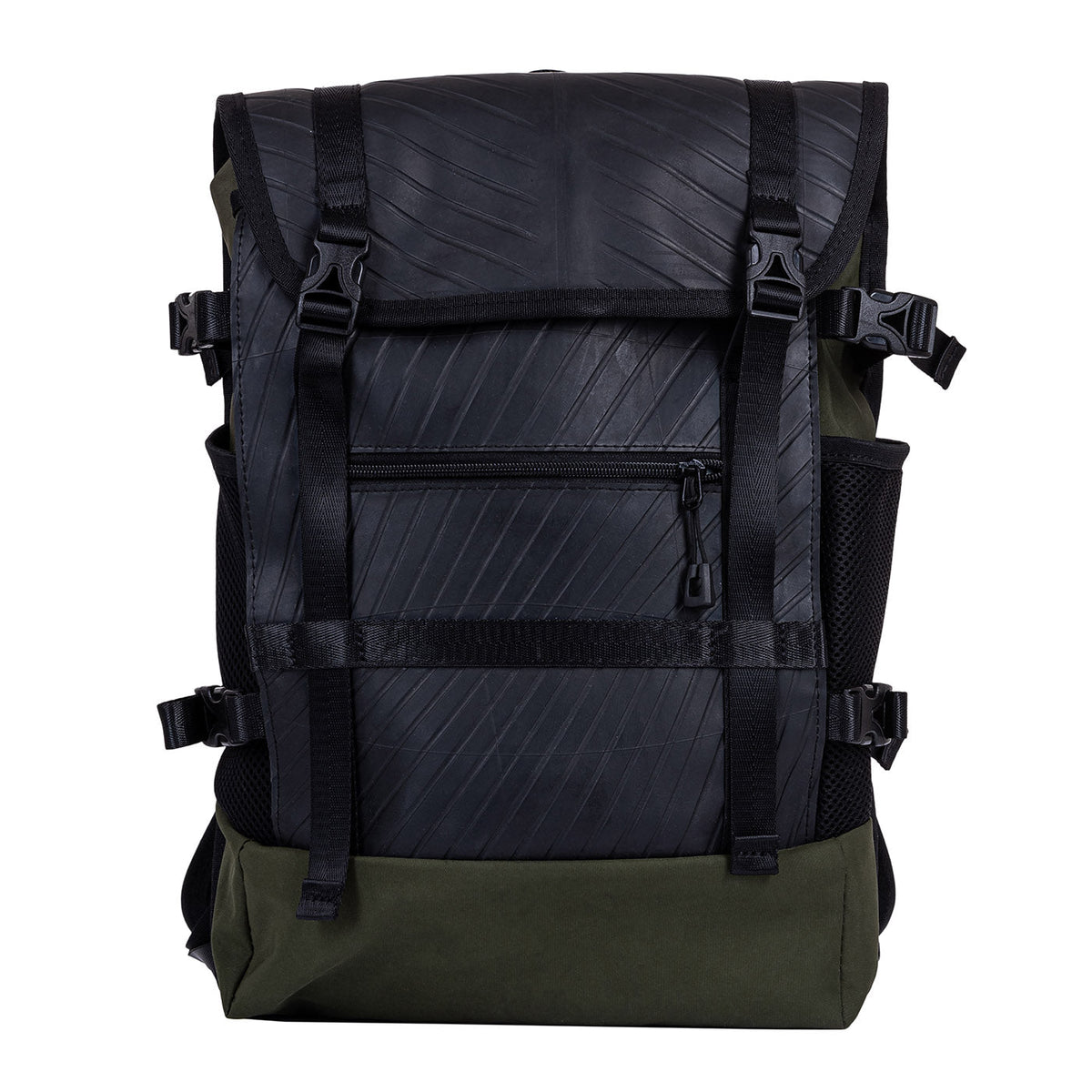 Colonel Vegan Unisex Water Resistant Backpack with Laptop Compartment