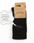 Save the Black Panthers Ribbed Bamboo Socks